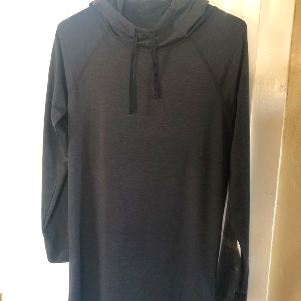 Life Integrity Earth Charcoal Tunic
